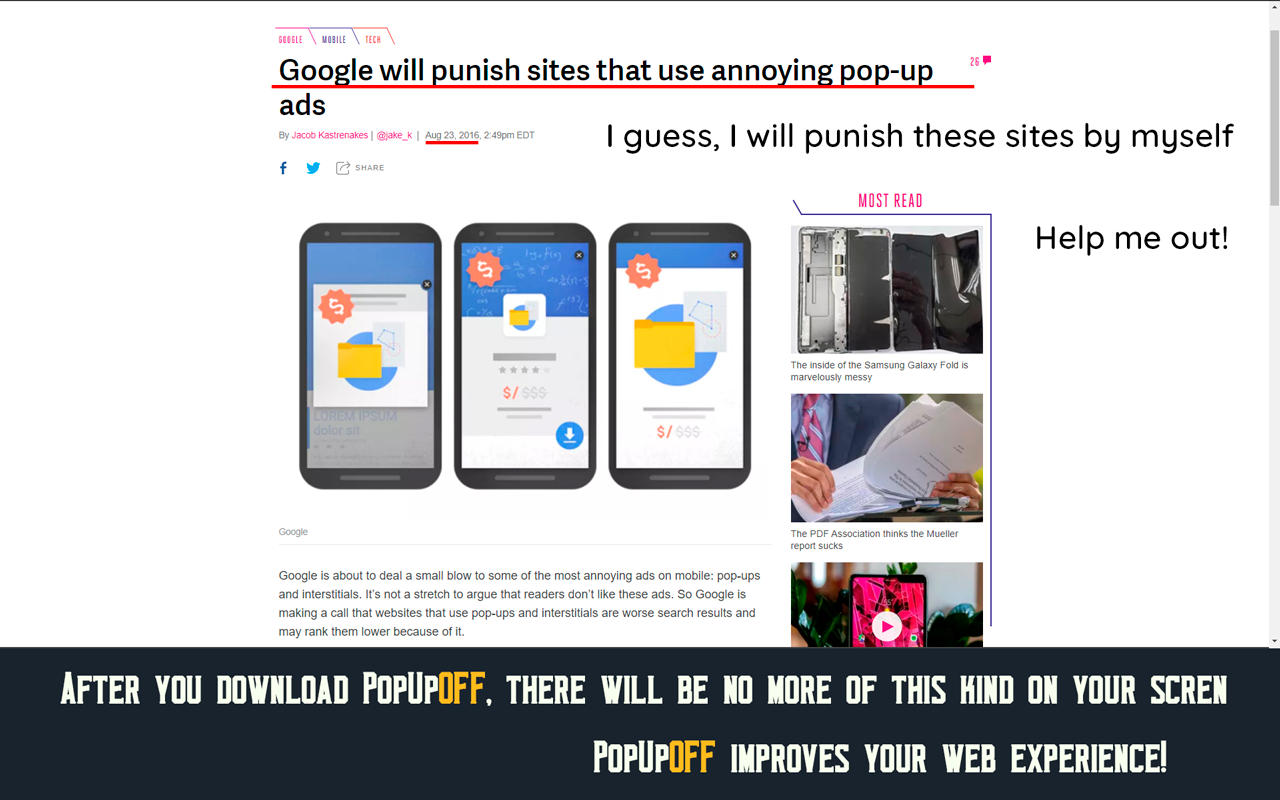 PopUpOFF - Popup and overlay blocker chrome谷歌浏览器插件_扩展第3张截图