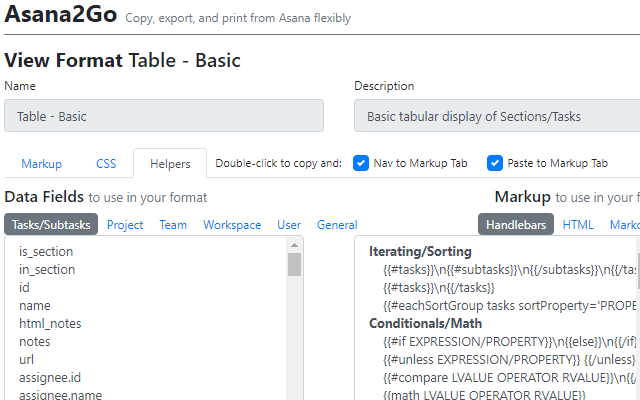 Asana2Go chrome谷歌浏览器插件_扩展第1张截图