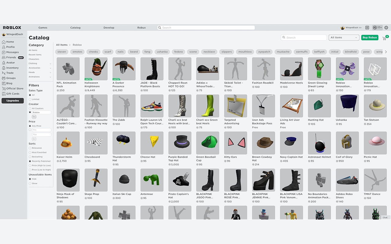 DashBlox - Improving Roblox chrome谷歌浏览器插件_扩展第5张截图