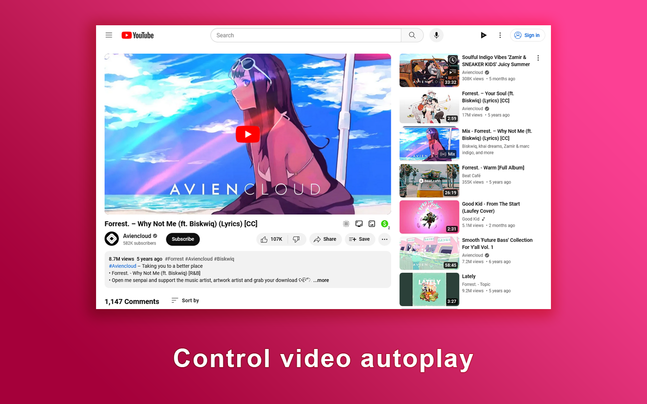 Iridium for YouTube chrome谷歌浏览器插件_扩展第2张截图