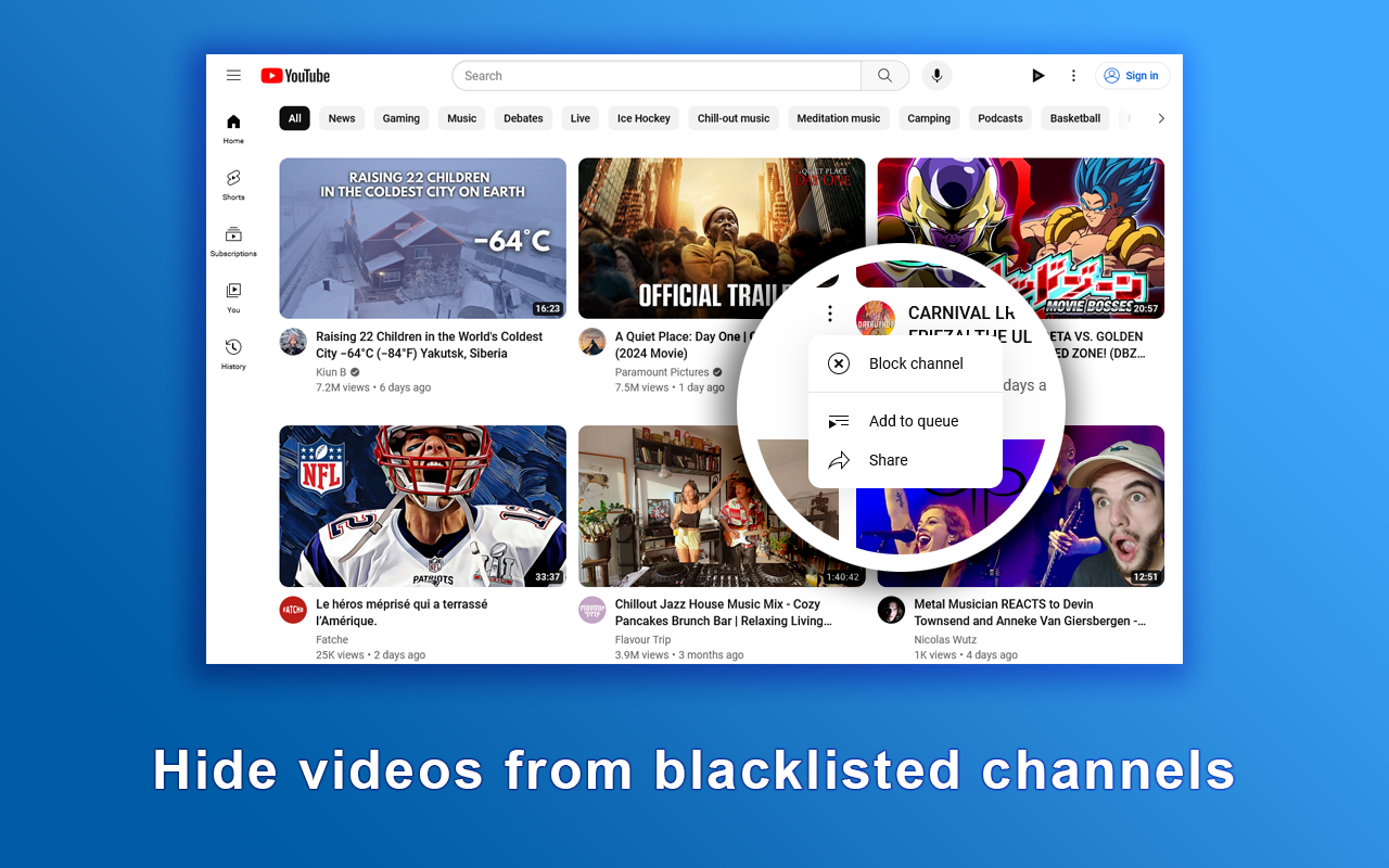 Iridium for YouTube chrome谷歌浏览器插件_扩展第3张截图