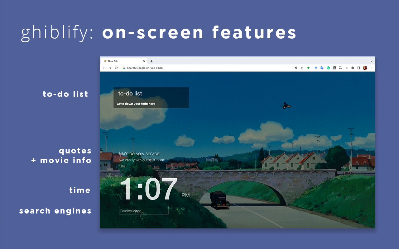 ghiblify - new tab chrome谷歌浏览器插件_扩展第4张截图