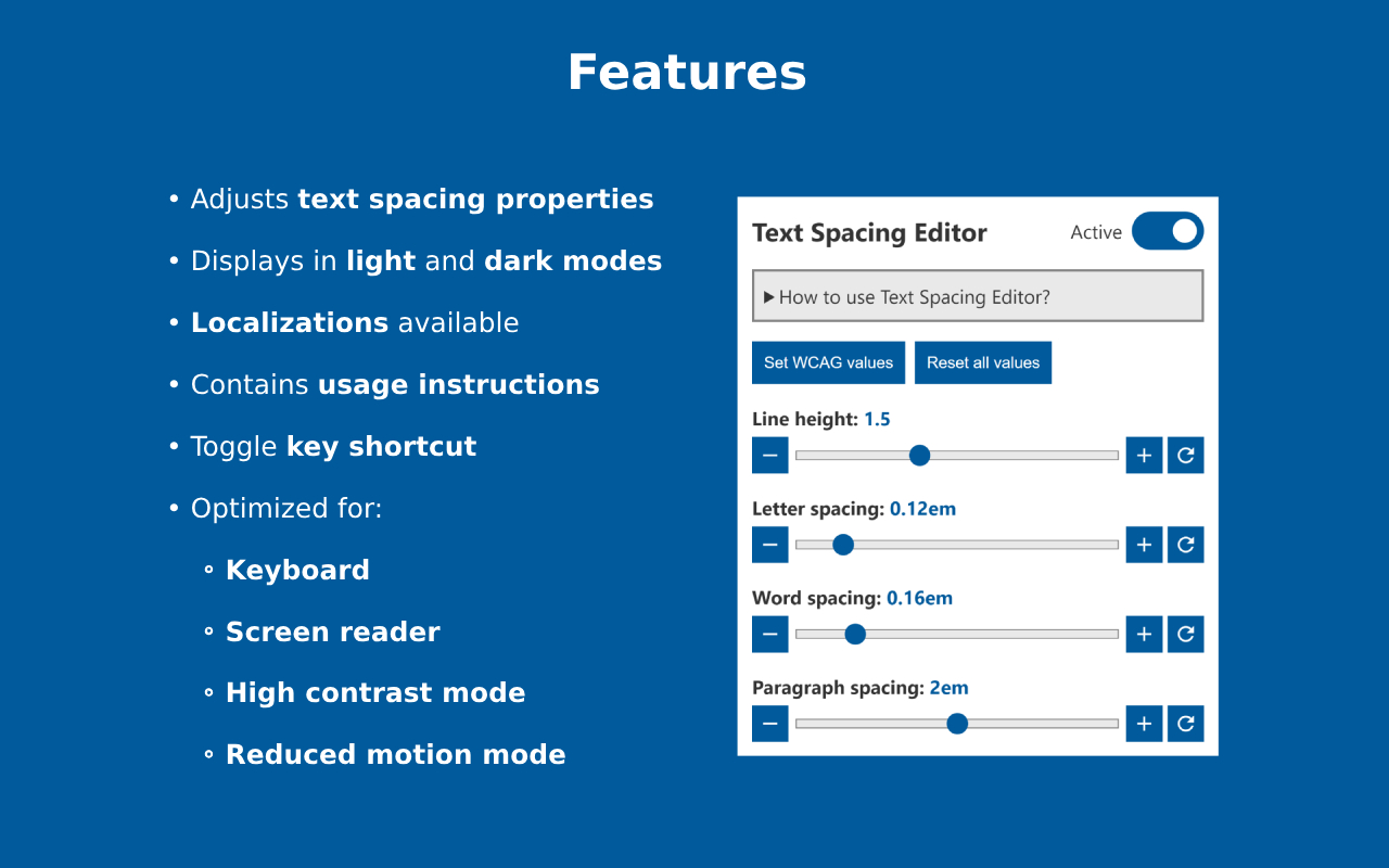 Text Spacing Editor chrome谷歌浏览器插件_扩展第1张截图