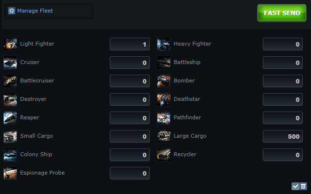 Ogame Fast expeditions chrome谷歌浏览器插件_扩展第1张截图