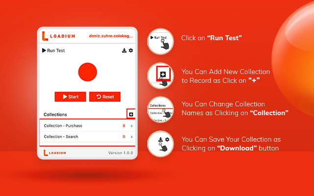 Loadium Recorder chrome谷歌浏览器插件_扩展第4张截图