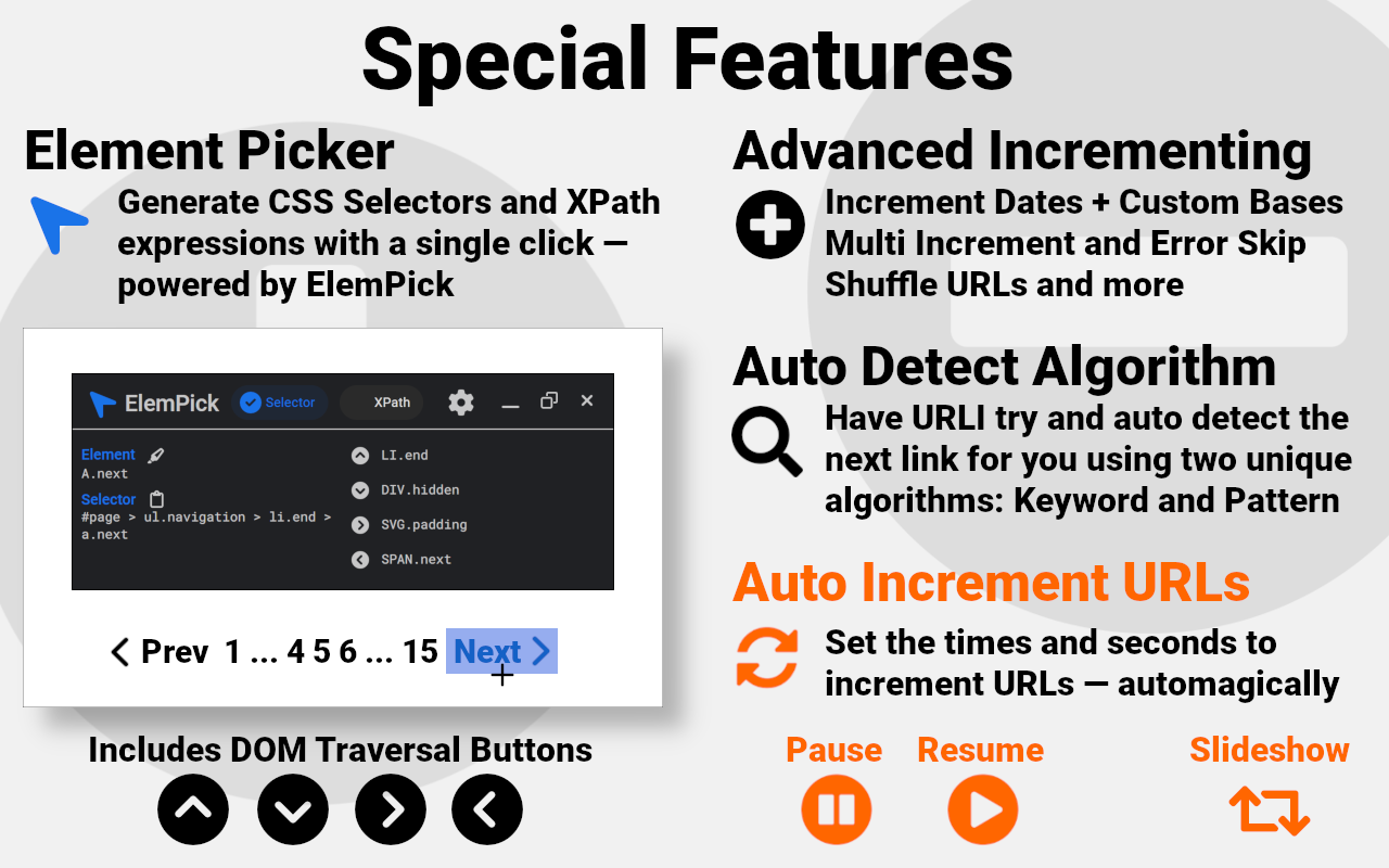 URL Incrementer - A Next Page Incrementer chrome谷歌浏览器插件_扩展第2张截图