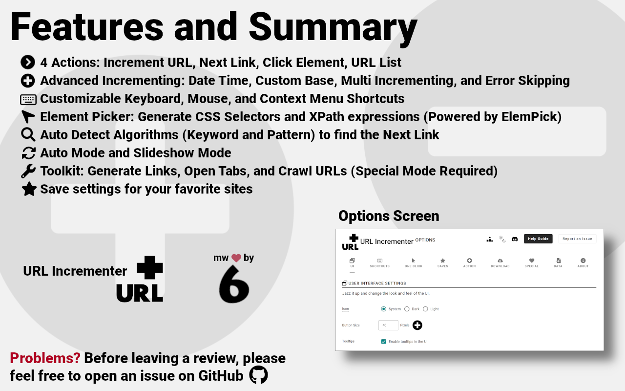 URL Incrementer - A Next Page Incrementer chrome谷歌浏览器插件_扩展第3张截图