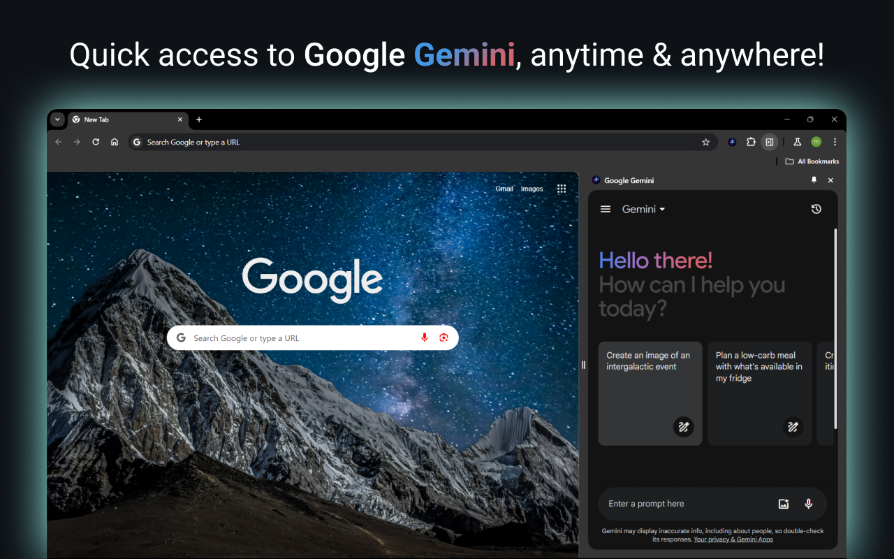Gemini™ for Chrome chrome谷歌浏览器插件_扩展第1张截图