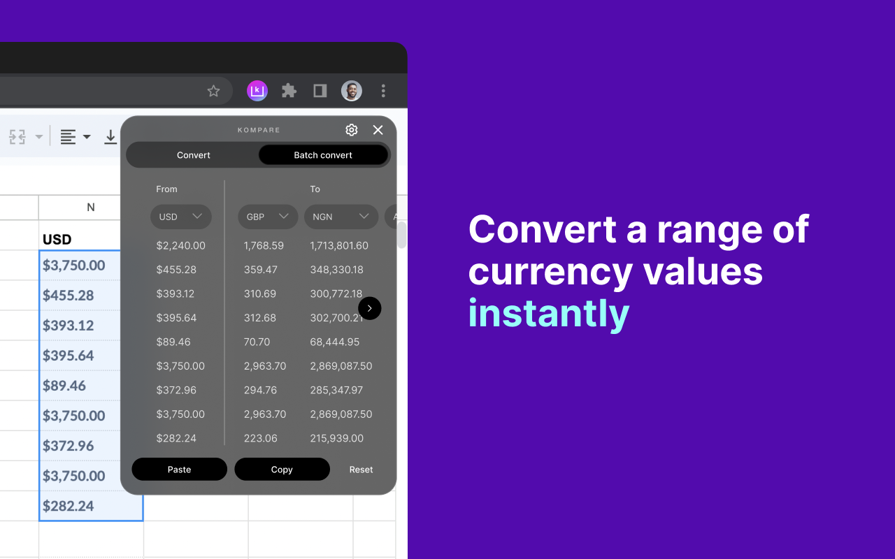 Kompare chrome谷歌浏览器插件_扩展第1张截图