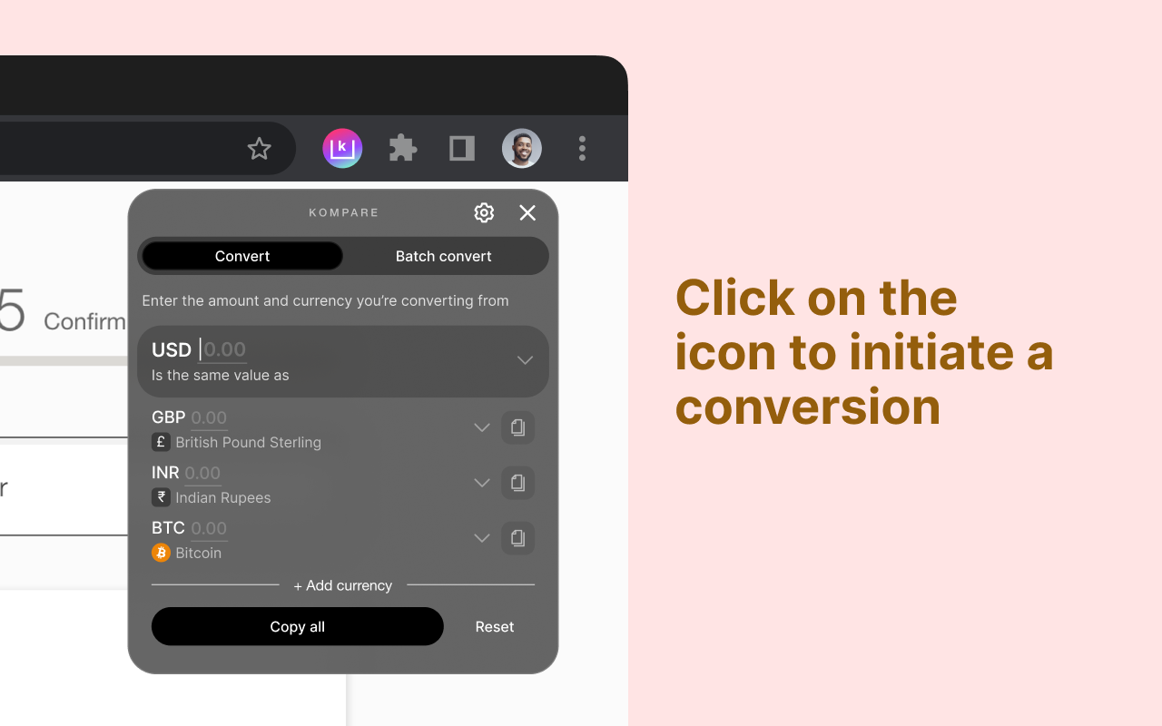 Kompare chrome谷歌浏览器插件_扩展第3张截图