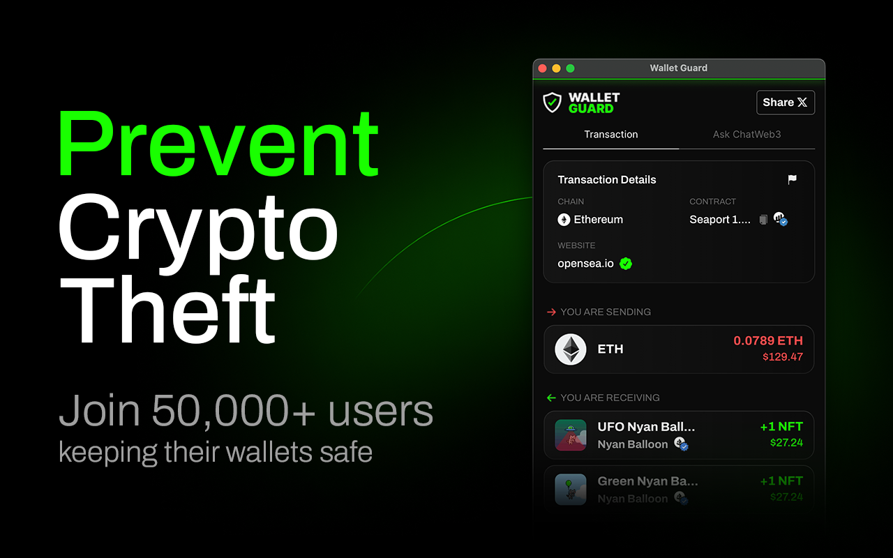 Wallet Guard: Protect Your Crypto chrome谷歌浏览器插件_扩展第4张截图