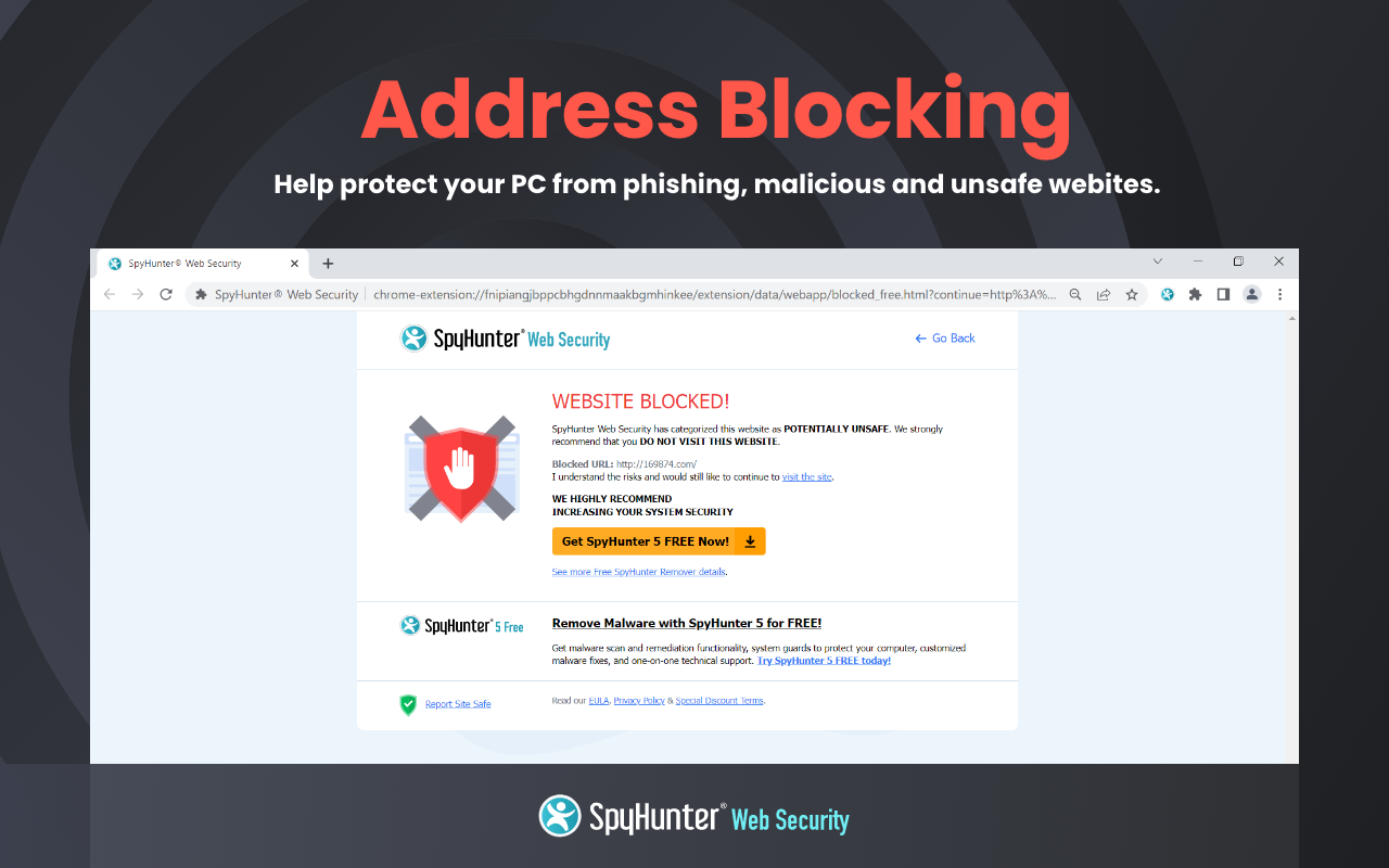 SpyHunter® Web Security chrome谷歌浏览器插件_扩展第4张截图