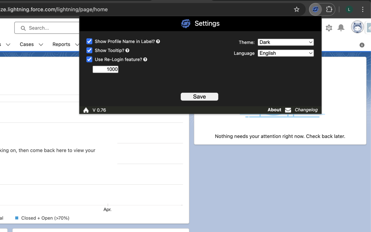 SF User Switcher chrome谷歌浏览器插件_扩展第3张截图