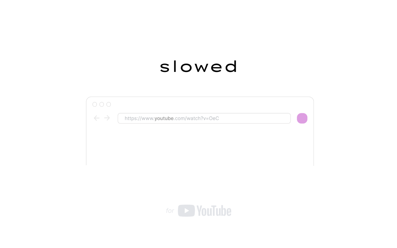 Slowed chrome谷歌浏览器插件_扩展第4张截图