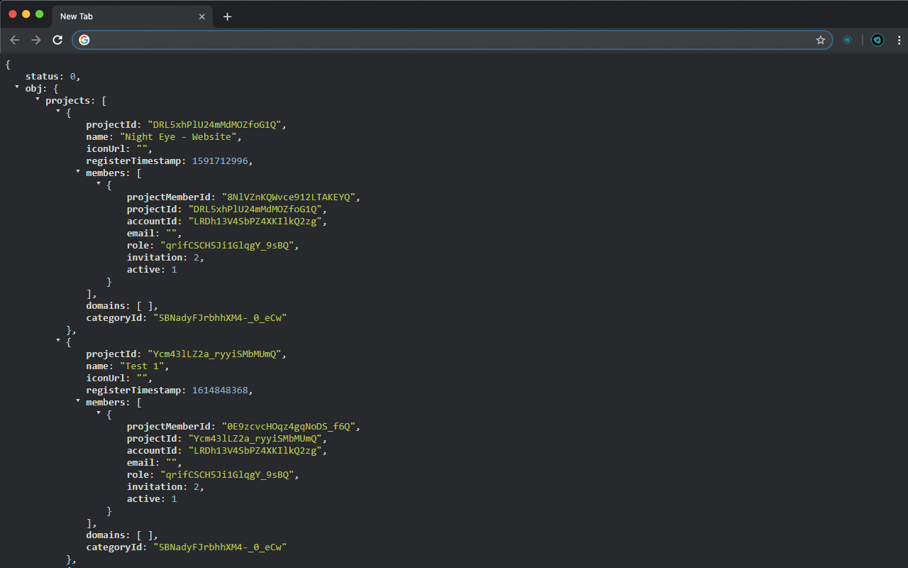JSON Dark Mode Viewer chrome谷歌浏览器插件_扩展第1张截图