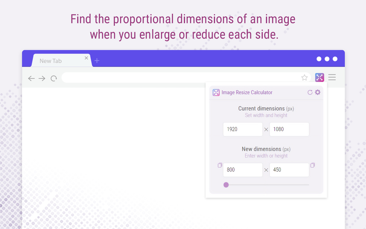 Image Aspect Ratio Resize Calculator chrome谷歌浏览器插件_扩展第3张截图