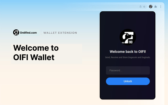 OrdiFind Wallet chrome谷歌浏览器插件_扩展第1张截图