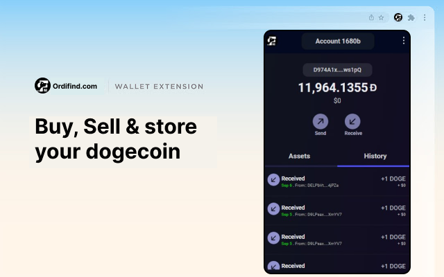 OrdiFind Wallet chrome谷歌浏览器插件_扩展第3张截图