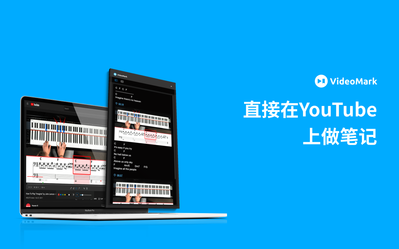 VideoMark视频笔记 - 直接在YouTube, Coursera上做笔记 chrome谷歌浏览器插件_扩展第4张截图