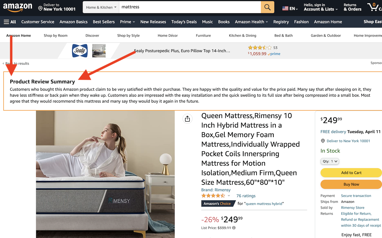 Review Hero, Amazon Product Review Summarizer chrome谷歌浏览器插件_扩展第3张截图