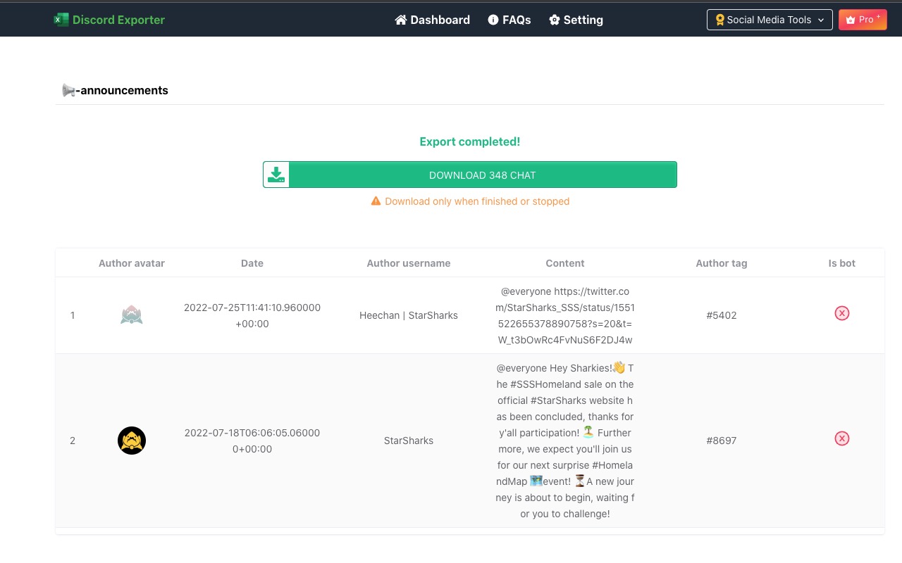 Discord Chat Exporter - Discord Export chrome谷歌浏览器插件_扩展第2张截图