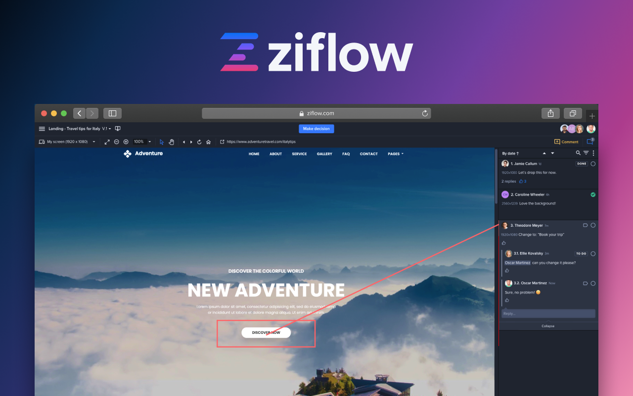 Ziflow - Online Review and Approval chrome谷歌浏览器插件_扩展第1张截图