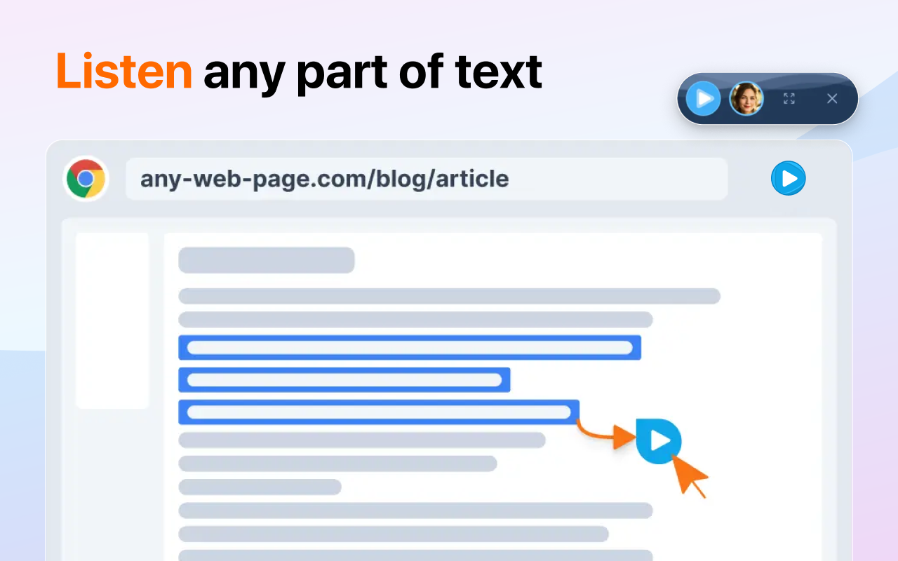 Text to Speech TTS AI | Readvox chrome谷歌浏览器插件_扩展第2张截图