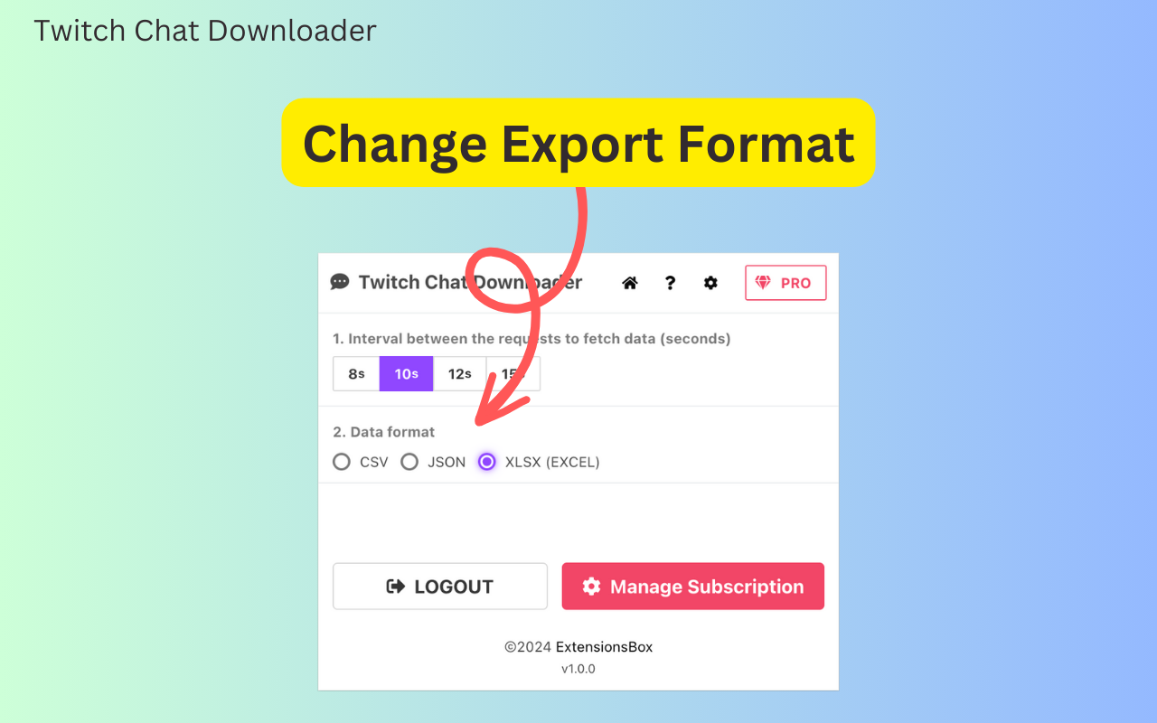 Twitch 聊天记录下载器 chrome谷歌浏览器插件_扩展第2张截图
