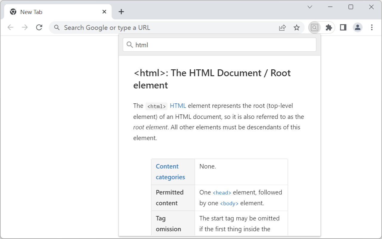 DevDocs Web Ext chrome谷歌浏览器插件_扩展第4张截图