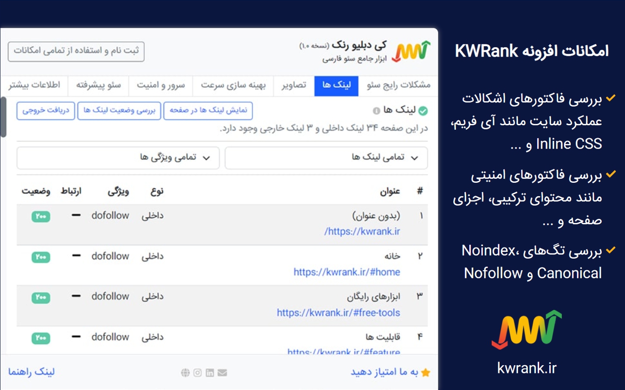 KWRank chrome谷歌浏览器插件_扩展第2张截图