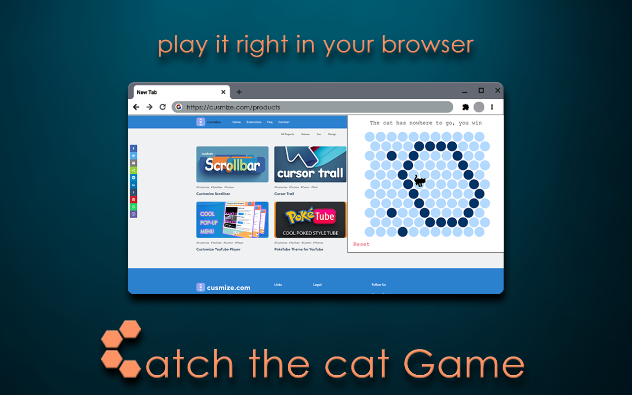 Catch the Cat Game chrome谷歌浏览器插件_扩展第2张截图