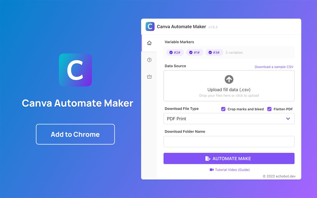 Canva Automate Maker chrome谷歌浏览器插件_扩展第2张截图