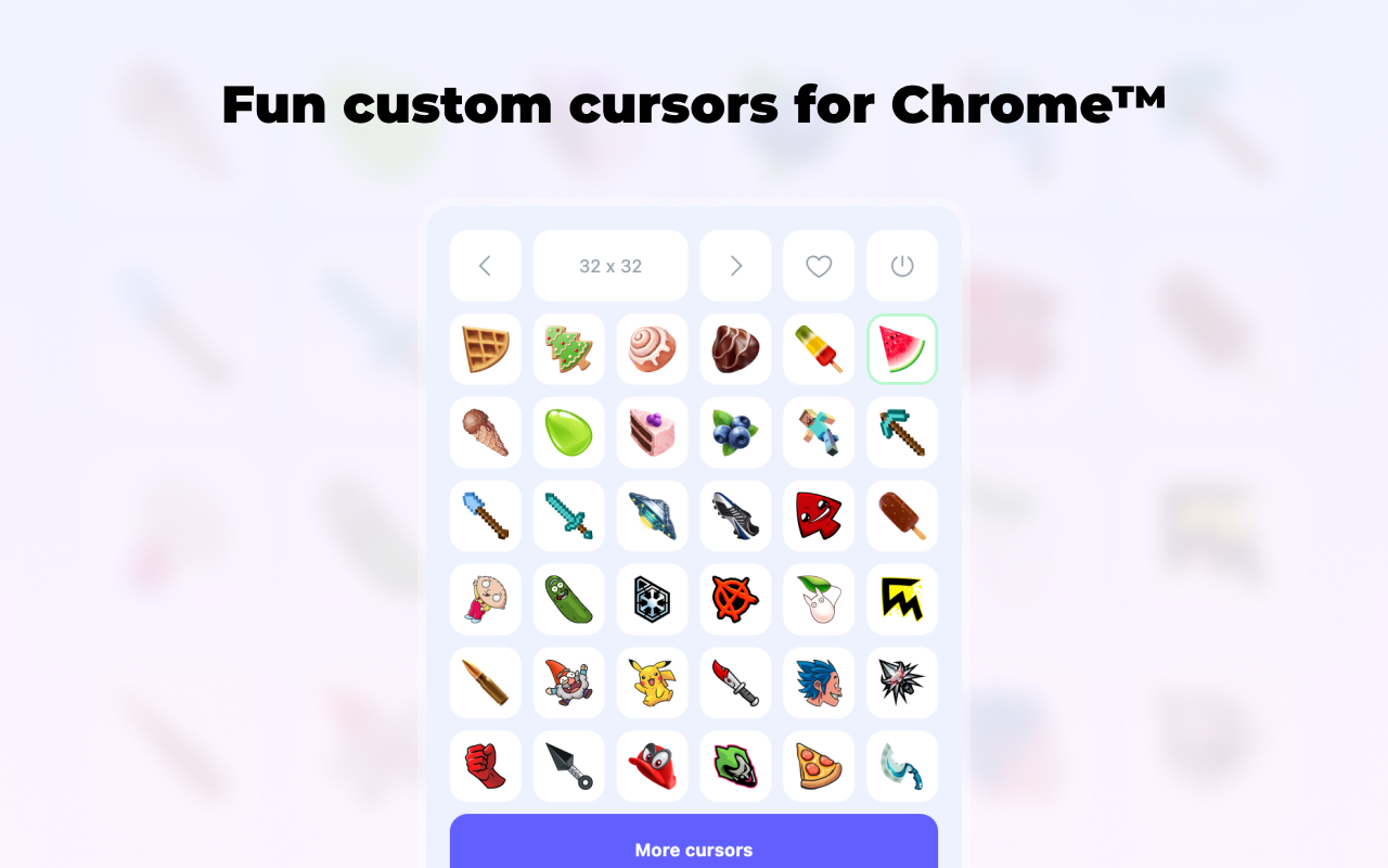 Cool Cursors - Custom Cursor for Chrome™ chrome谷歌浏览器插件_扩展第2张截图