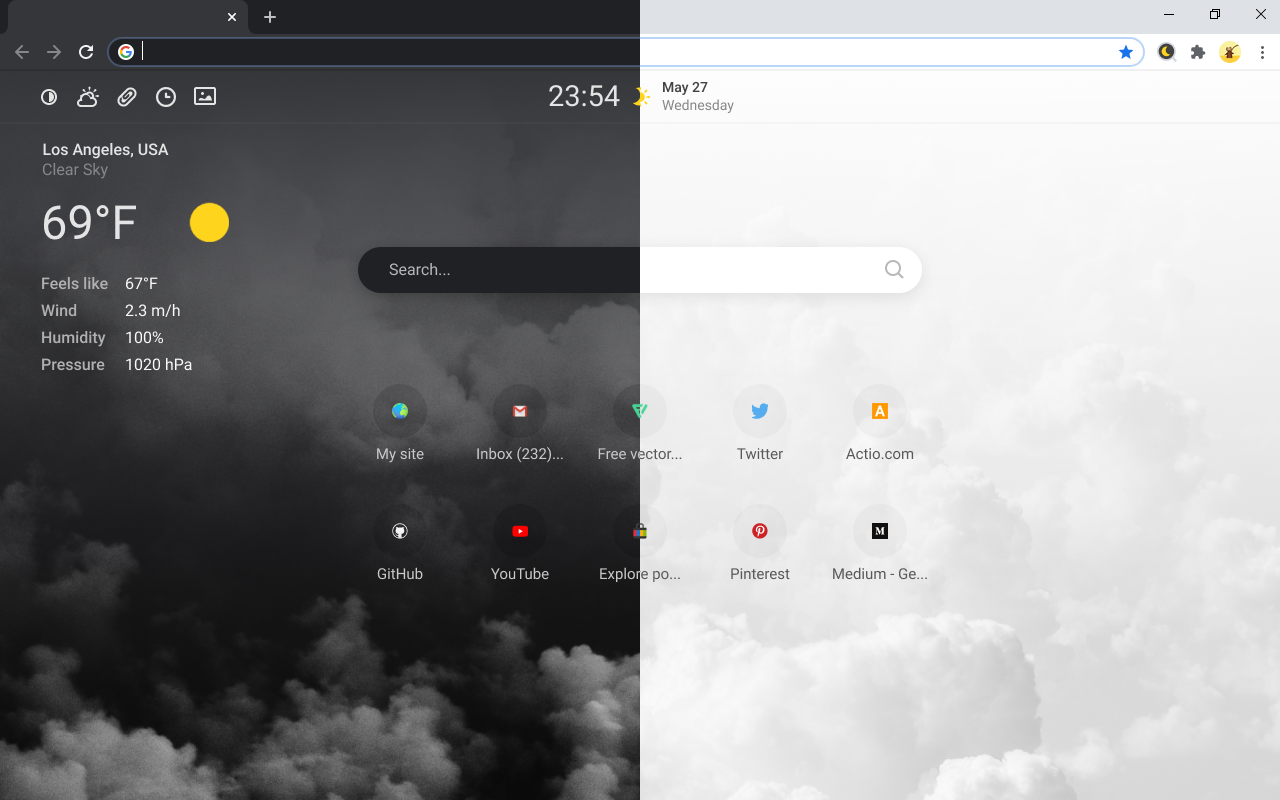 Black Search chrome谷歌浏览器插件_扩展第1张截图