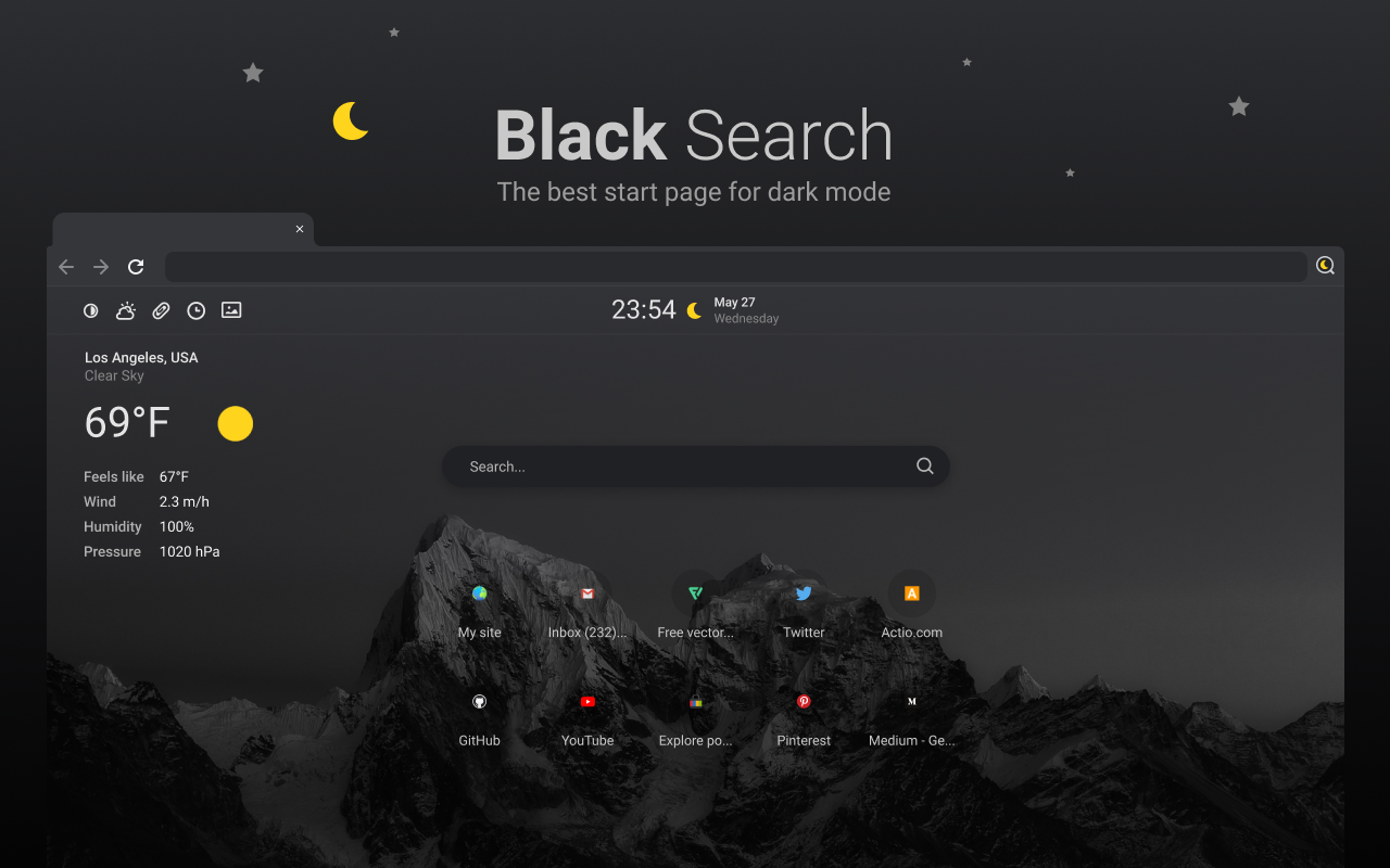 Black Search chrome谷歌浏览器插件_扩展第4张截图