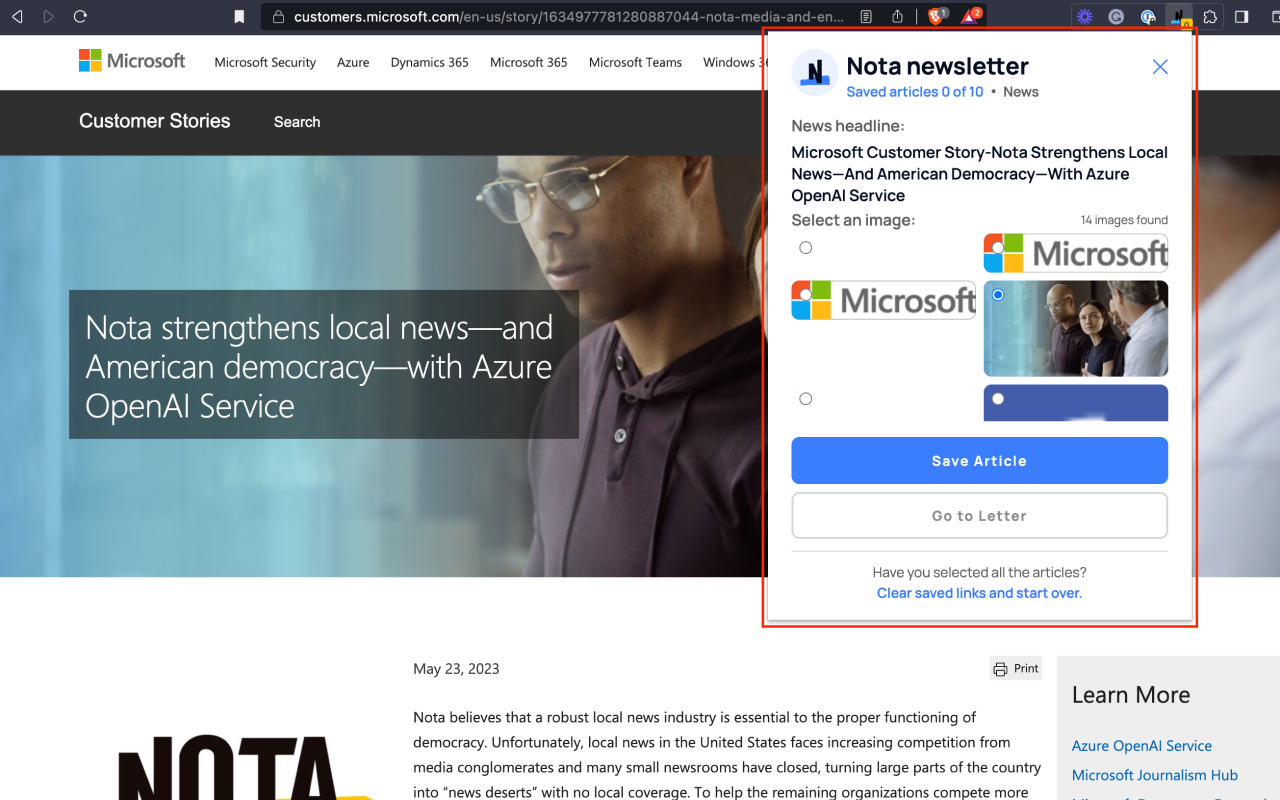 Nota AI Tools chrome谷歌浏览器插件_扩展第2张截图