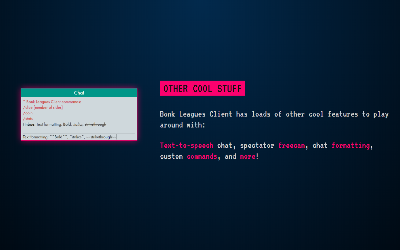 Bonk Leagues Client chrome谷歌浏览器插件_扩展第3张截图