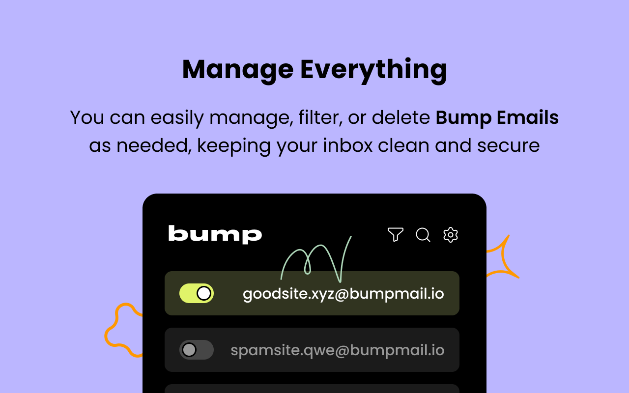 Bump - Hide Your Email chrome谷歌浏览器插件_扩展第1张截图