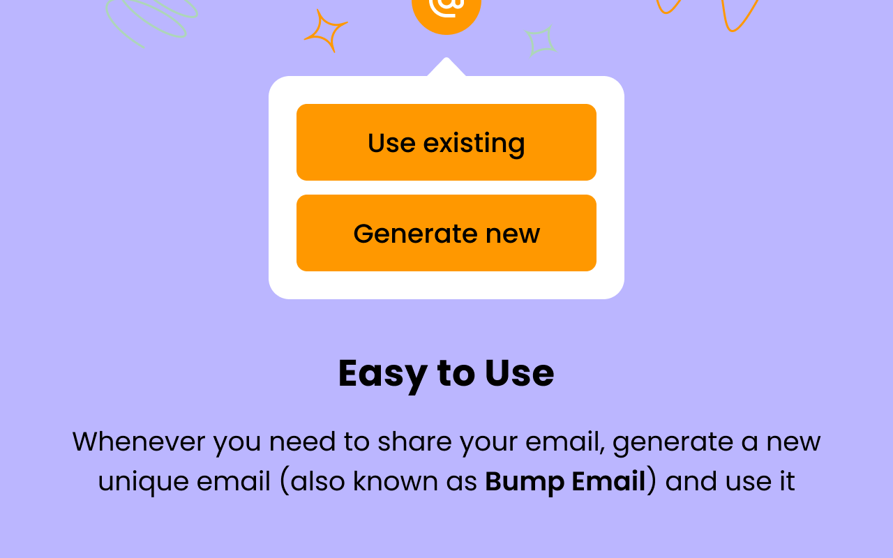 Bump - Hide Your Email chrome谷歌浏览器插件_扩展第2张截图