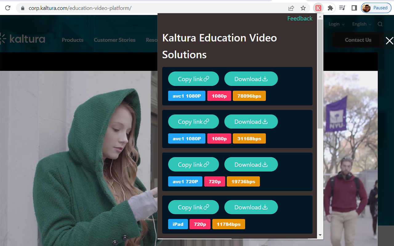 KalDown chrome谷歌浏览器插件_扩展第1张截图