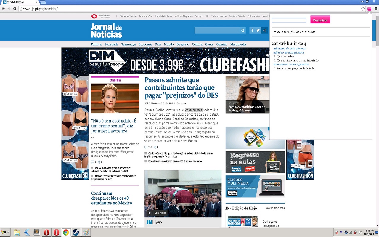 Significado Dicionário Priberam chrome谷歌浏览器插件_扩展第1张截图