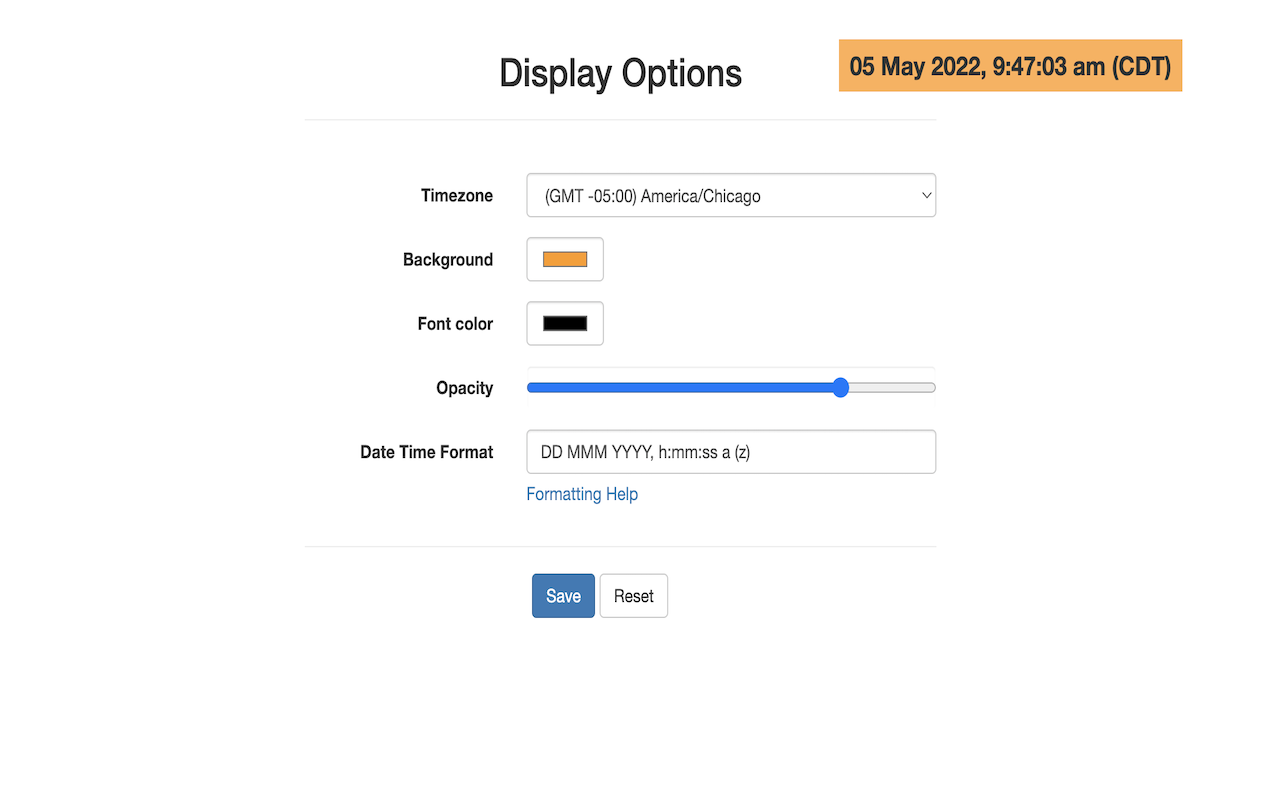 Timestamp My Page chrome谷歌浏览器插件_扩展第1张截图