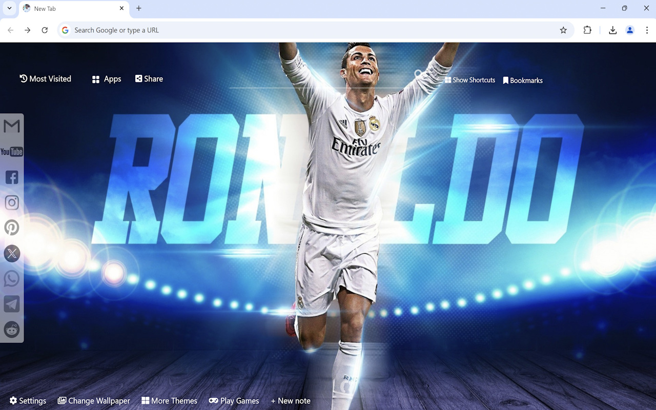 Cristiano Ronaldo Wallpaper chrome谷歌浏览器插件_扩展第3张截图