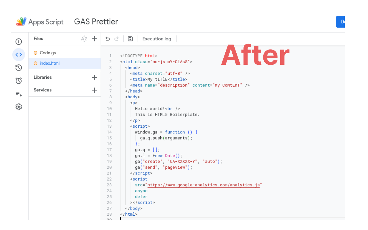 GAS Prettier + AI Completion chrome谷歌浏览器插件_扩展第1张截图