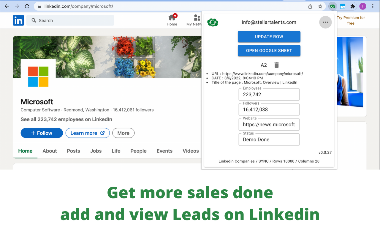 Salesforza Sync Chrome Tabs to Google Sheet chrome谷歌浏览器插件_扩展第4张截图