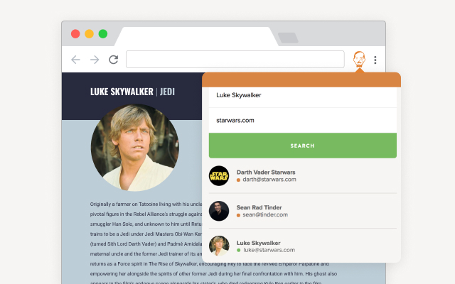 Email Finder by VoilaNorbert chrome谷歌浏览器插件_扩展第3张截图
