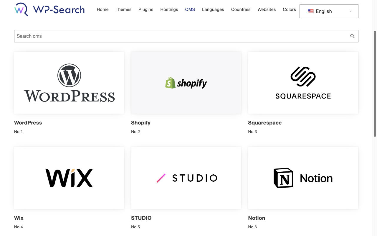 WP-Search - WordPress Theme, Plugin, Hosting Detector chrome谷歌浏览器插件_扩展第4张截图