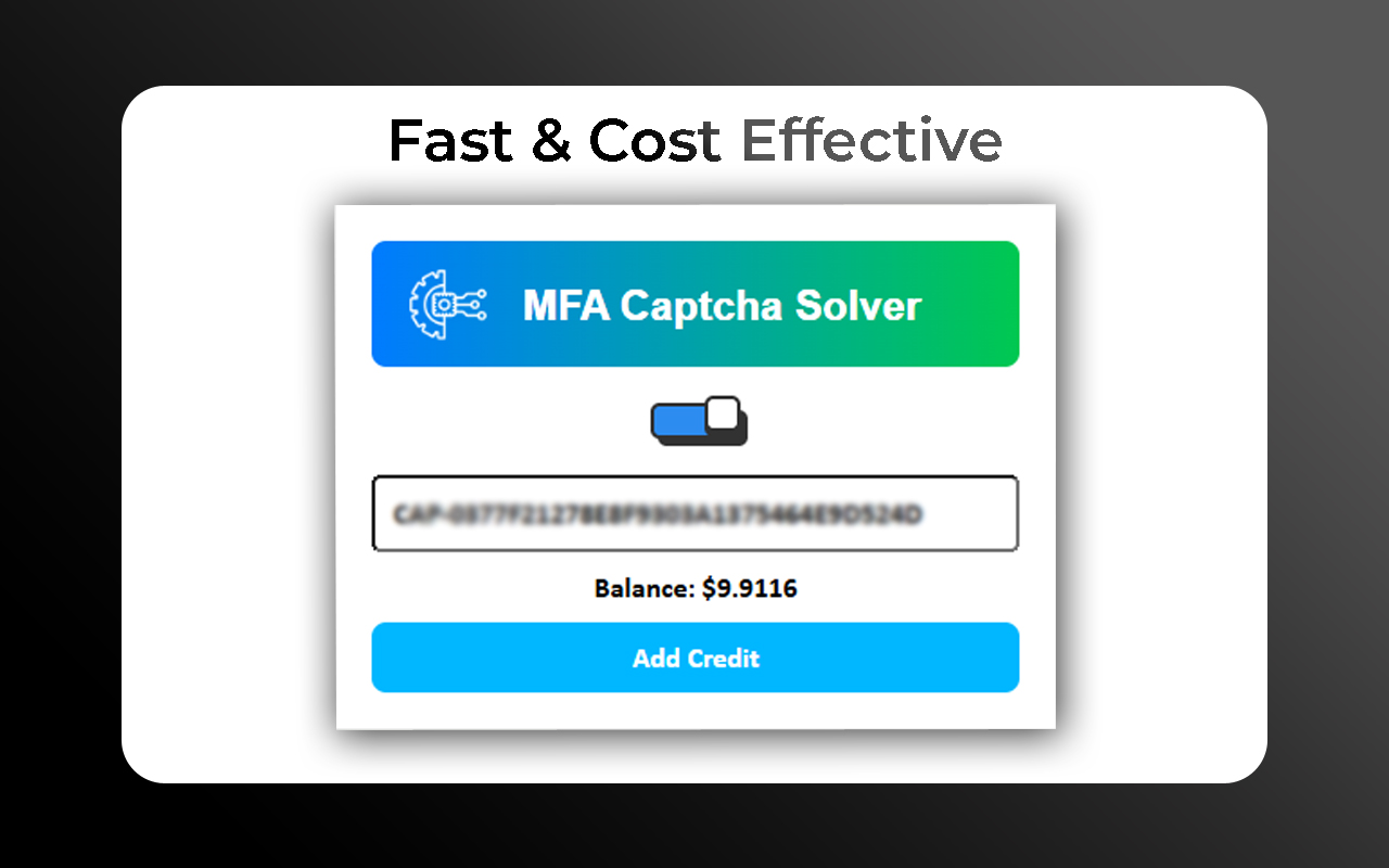 MFA Captcha Solver chrome谷歌浏览器插件_扩展第1张截图