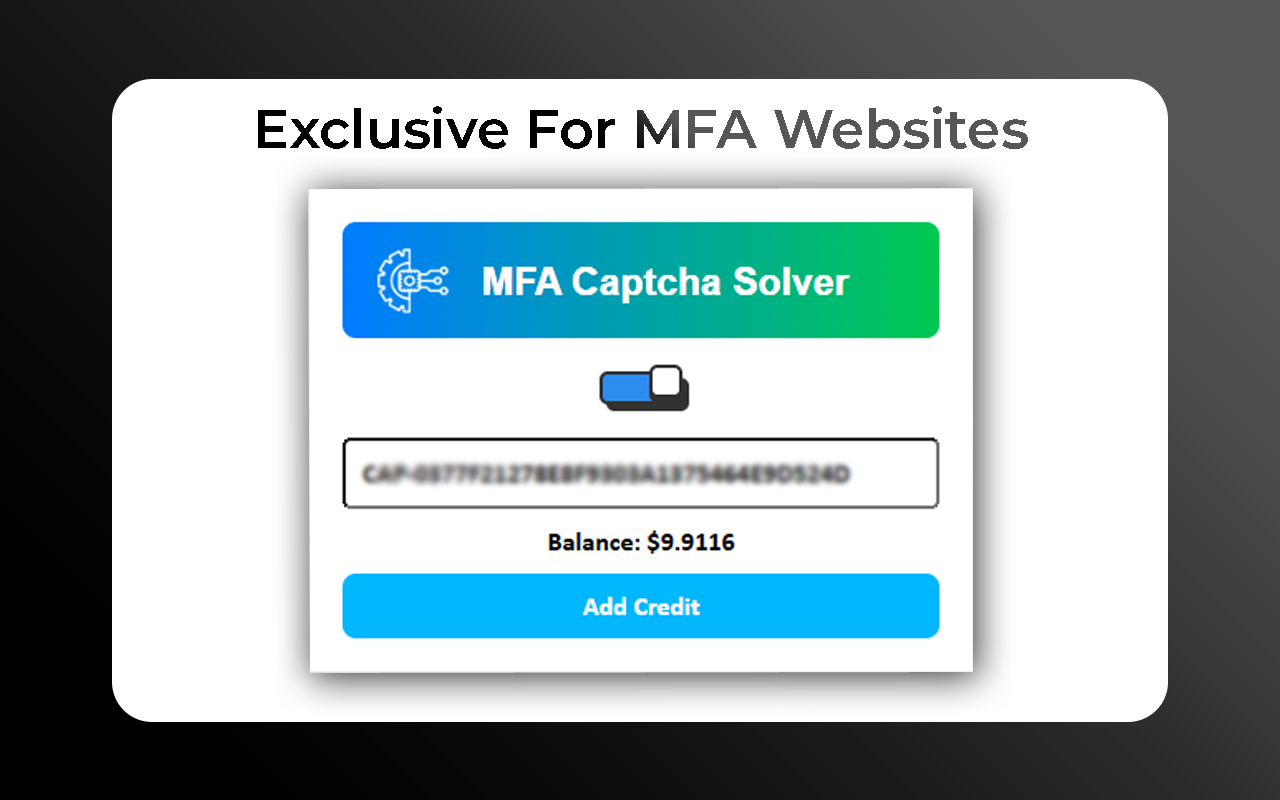MFA Captcha Solver chrome谷歌浏览器插件_扩展第2张截图