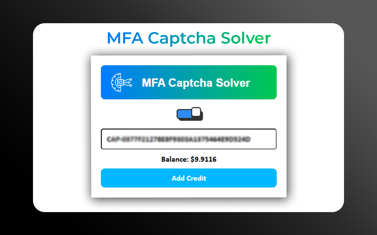 MFA Captcha Solver chrome谷歌浏览器插件_扩展第3张截图